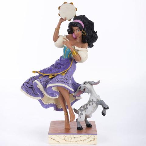 Esmeralda 'Twirling Tambourine Player' Figurine (2020) - ID: 028399282456 Disneyana