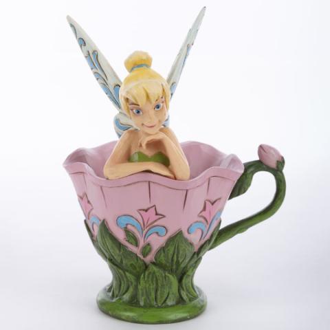 Tinker Bell 'A Spot of Tink' Tea Cup Figurine (2020) - ID: 028399282500 Disneyana