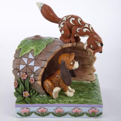 Tod and Copper 'Unlikely Friends' Figurine (2020) - ID: 028399282517 Disneyana