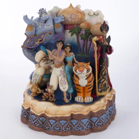 Aladdin 'A Wondrous Place' Statue Figurine - ID: 028399295005 Disneyana