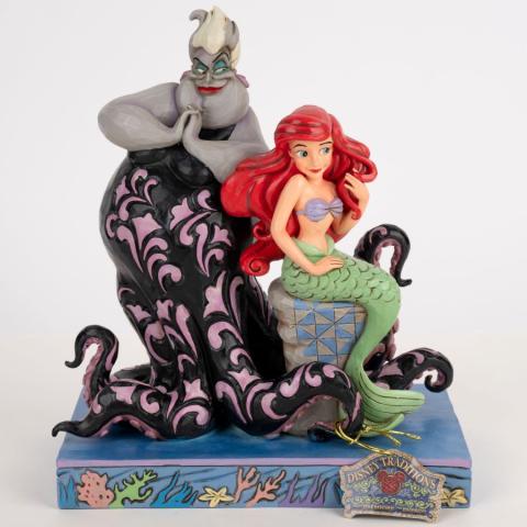 Ursula and Ariel 'Wicked and Wishful' Figurine (2022) - ID: 028399302642 Disneyana