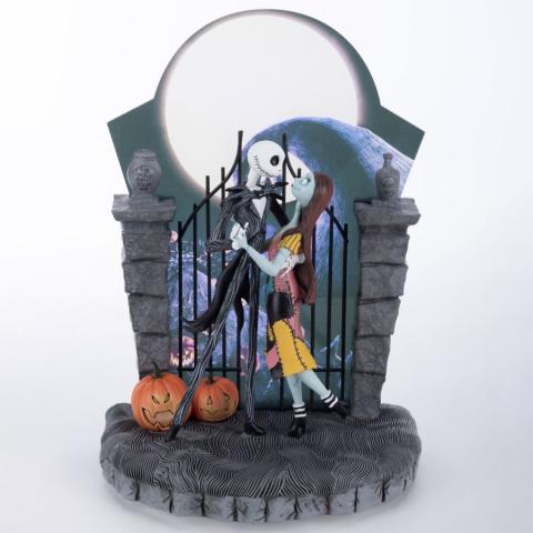 Jack Skellington and Sally 'Nightmare Before Christmas' Light-Up Figurine (2022) - ID: 028399319008 Disneyana