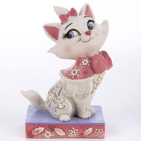 Marie 'Purrfect Kitty' Christmas Personality Pose Figurine (2022) - ID: 028399319206 Disneyana