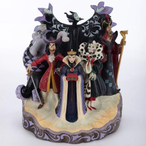 Disney Villains 'Mischief, Malice and Mayhem' Figurine (2023) - ID: 028399339914 Disneyana