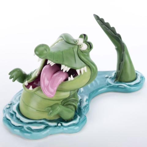 Crocodile 'Tick-Tock, Tick-Tock' Wind-Up Figurine - ID: 035075410546 Disneyana