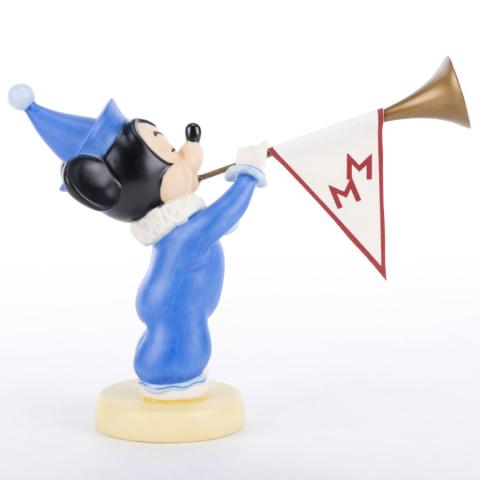 Mickey Mouse Club 'Sound the Trumpets' Anniversary Figurine - ID: 045544009065 Disneyana
