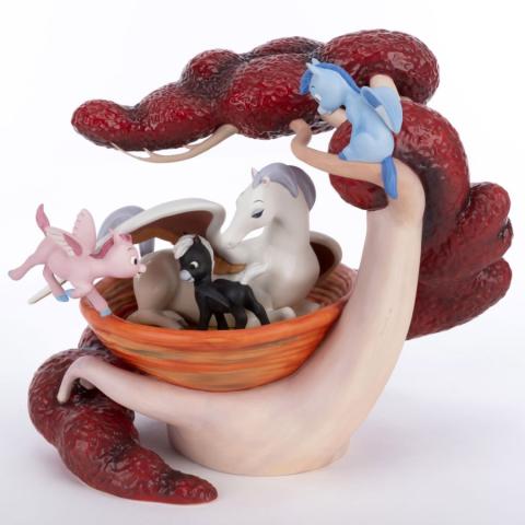 Fantasia 70th Anniversary 'Mythic Menagerie' Figurine (2010) - ID: 045544132398 Disneyana