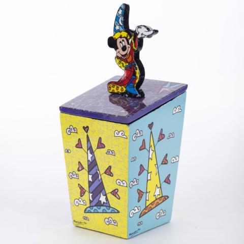 Mickey as Sorcerer's Apprentice Lidded Box (2010) - ID: 045544314732 Disneyana