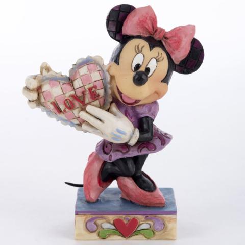 Minnie with Heart 'My Love' Figurine (2011) - ID: 045544440264 Disneyana
