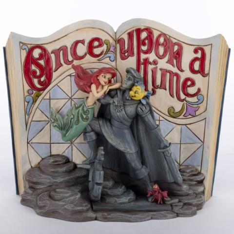The Little Mermaid 'Undersea Dreaming' Story Book Figurine (2013) - ID: 045544522670 Disneyana
