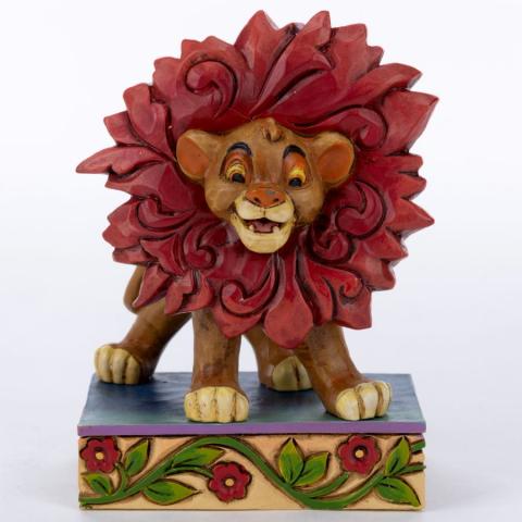 Simba 'Just Can't Wait To Be King' Figurine (2013) - ID: 045544547147 Disneyana
