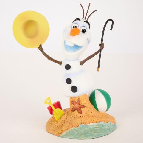 Grand Jester Studios Olaf Figurine Bust (2015) - ID: 045544787178 Disneyana