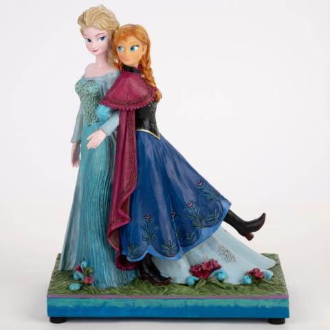 Elsa & Anna 'Sisters Forever' Musical Figurine - ID: 045544817820 Disneyana