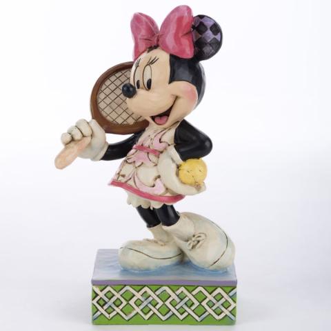 Minnie Mouse 'Tennis, Anyone?' Figurine (2016) - ID: 045544832533 Disneyana
