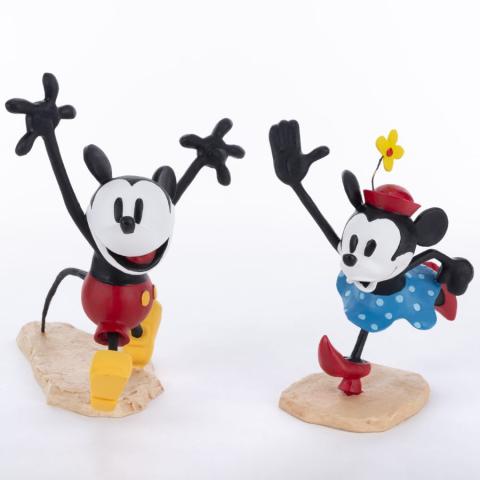 Mickey and Minnie Color Maquette Set (2015) - ID: 045544840712 Disneyana