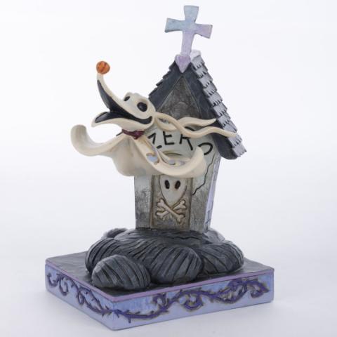 Zero 'Floating Friend' Doghouse Figurine (2016) - ID: 045544848978 Disneyana