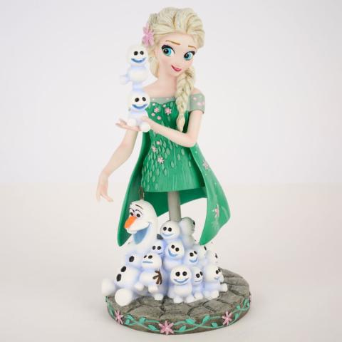 Grand Jester Studios Elsa with Olaf Figurine Bust (2016) - ID: 045544869683 Disneyana