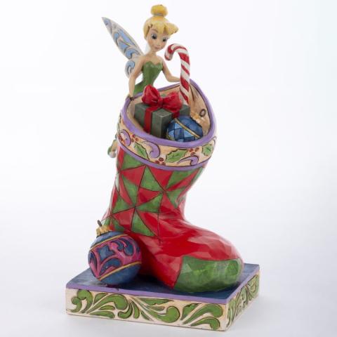 Tinker Bell 'Stocking Stuffer' Figurine (2017) - ID: 045544921053 Disneyana