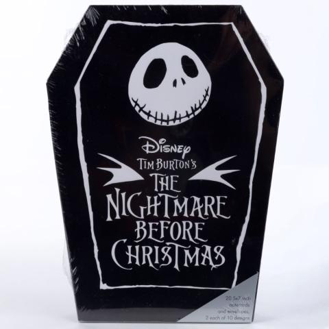 Tim Burton's The Nightmare Before Christmas Notecard Set (2017) - ID: 045544942867 Disneyana