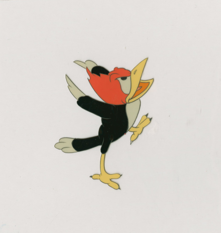 Donald's Camera Production Cel and Drawing (1941) - ID: 24119 Walt Disney