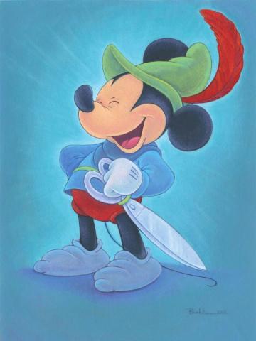 "Happy Hero" Signed and Numbered Limited Edition by Bret Iwan - ID: 556G0005C-REG Disneyana