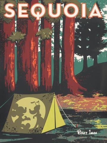 "Sequoia" Signed and Numbered Limited Edition Print by Bret Iwan - ID: 556G0032C-REG Disneyana