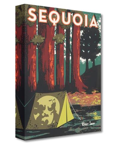 "Sequoia" Treasures on Canvas Collection Limited Edition Print by Bret Iwan - ID: 556G0032C-SM1 Disneyana
