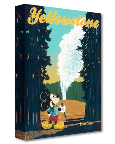 "Yellowstone" Treasures on Canvas Collection Limited Edition Print by Bret Iwan - ID: 556G0033C-SM1 Disneyana