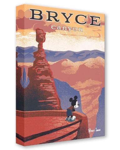 “Bryce Canyon” Treasures on Canvas Limited Edition Print by Bret Iwan - ID: 556G0035C-SM1 Disneyana