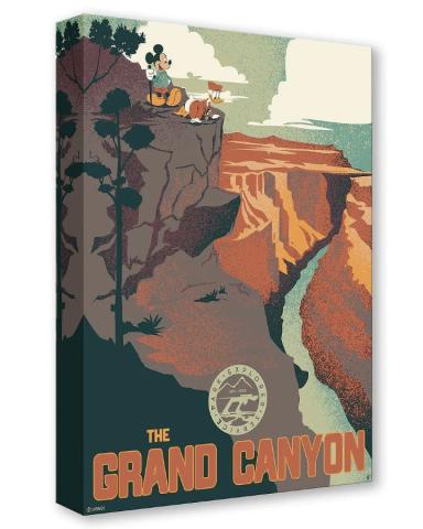 “Grand Canyon” Treasures on Canvas Collection Limited Edition Print by Bret Iwan - ID: 556G0037C-SM1 Disneyana