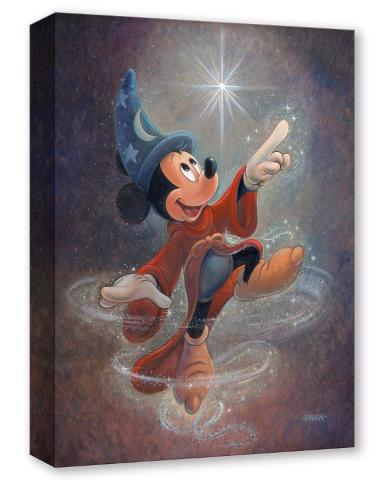 "Swept Up in the Magic" Treasures on Canvas Collection Limited Edition Print by Bret Iwan - ID: 556G0039C-SM1 Disneyana