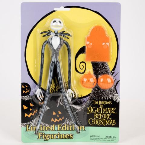 Tim Burton's The Nightmare Before Christmas Jack Skellington Action Figure - ID: 634482322703b Disneyana