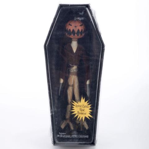 Pumpkin Jack Skellington Porcelain Doll (2006) - ID: 634482327647 Disneyana