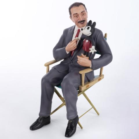 Walt and Mickey "...It Was All Started by a Mouse" Figurine (2001) - ID: 761880204338 Disneyana