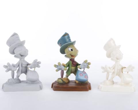 Jiminy Cricket ‘From Imagination to Reality' Figurine Set (2003) - ID: 761880205397 Disneyana