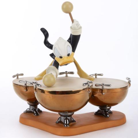Donald Duck ‘Donald's Drum Beat' Figurine  - ID: 761880411057 Disneyana