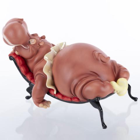Fantasia ‘Hyacinth Hippo’ Figurine (1996) - ID: 761880411170 Disneyana