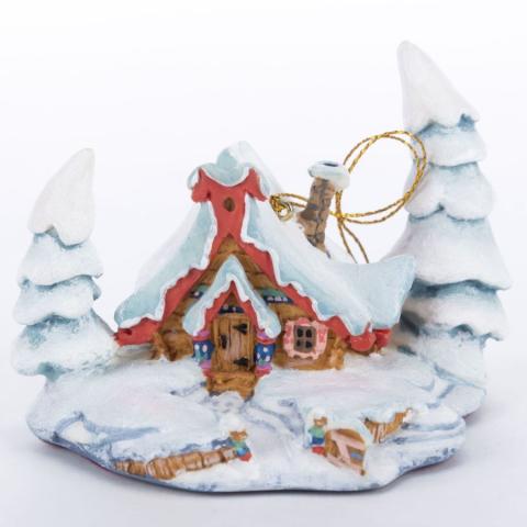 Peter and the Wolf ‘Nestled in the Snow' Ornament - ID: 761880412221 Disneyana