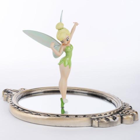 ‘Tinker Bell Pauses to Reflect' Mirror Figurine (1999) - ID: 761880413662 Disneyana