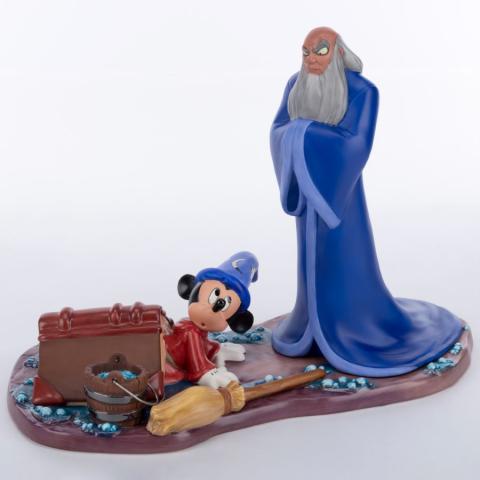 The Sorcerer's Apprentice 'Oops...' Dealer Display Figurine - ID: 761880414966 Disneyana