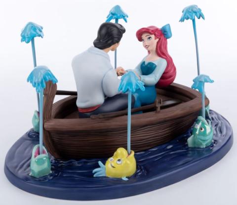 Ariel & Eric 'Kiss the Girl' Figurine (WDCC) - ID: 761880460963 Disneyana