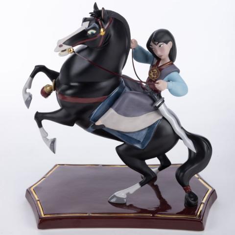 Mulan and Khan ‘Triumphant' Figurine (2003) - ID: 761880462547 Disneyana