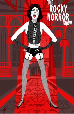 Rocky Horror Picture Show Deluxe Limited Edition Print by Alan Bodner - ID: AB0039DP Alan Bodner