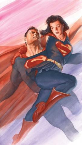Kryptonian Super Heroes Giclee on Paper Limited Edition by Alex Ross (2024) - ID: AR0360P Alex Ross