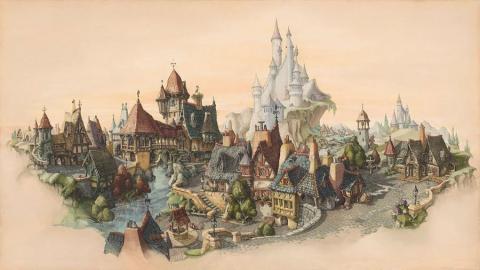 "Tyrolean Fantasy" Signed and Numbered Limited Edition Print by Tony Baxter - ID: 688G0001C-REG Disneyana