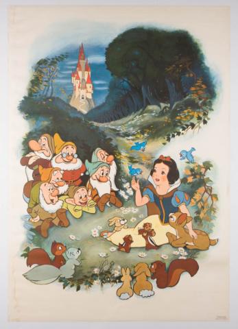 Snow White Springbok Hallmark Poster (1973) - ID: apr22191 Walt Disney
