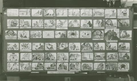 The Great Mouse Detective Storyboard Reference Print (1986) - ID: apr24097 Walt Disney