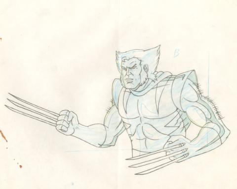 X-Men Wolverine Production Drawing (c.1990s) - ID: apr24116 Marvel