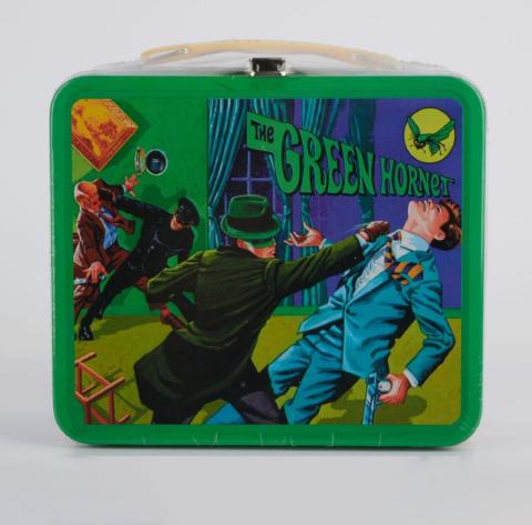 Green Hornet Reproduction Lunch Box (c.1990s) - ID: apr24170 Pop Culture