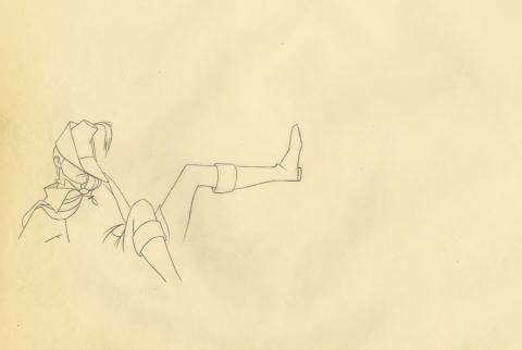 Sleeping Beauty Prince Phillip Production Drawing - ID: aprsleeping21038 Walt Disney